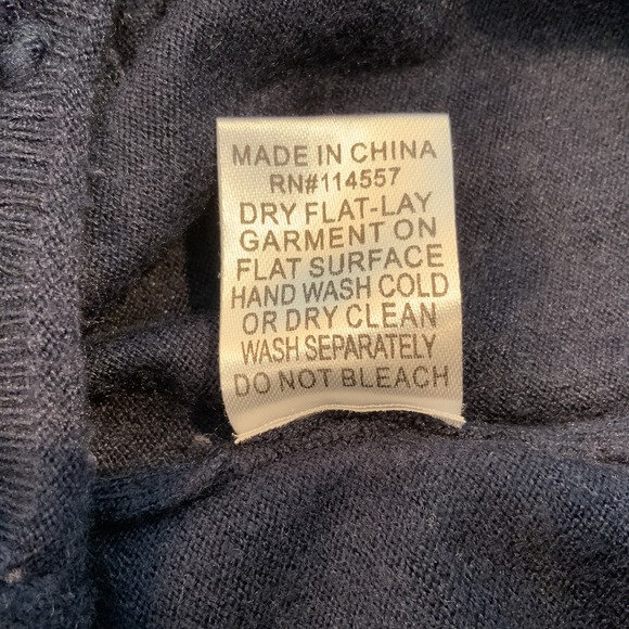 Women's Anthropologie Sz S Sweater Bell Sleeve Fringe Nautical Boho July 4th EUC - Picture 9 of 9